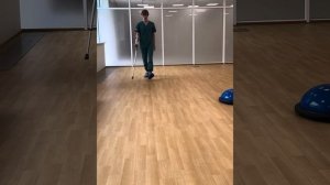 Походка с 1 костылем