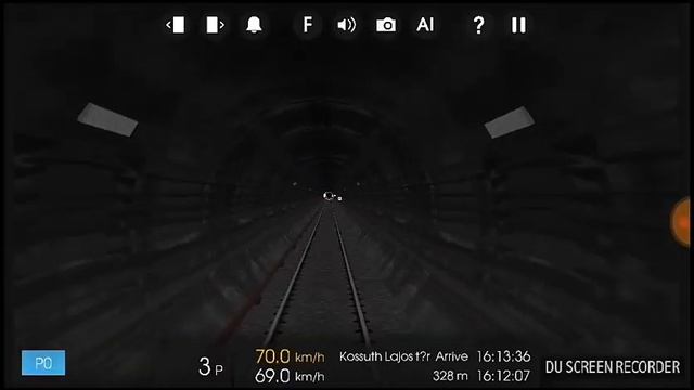 Катаюсь по линии M2 на метровагоне 81-717 в Hmmsim 2.
