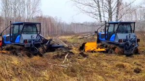 АГРОМАШ 90ТГ с лесной защитой