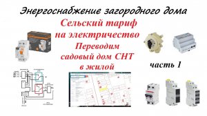 Сельский тариф на электричество. Энергоснабжение загородного дома