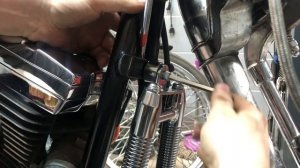 Масляной радиатор на Харлей-Дэвидсон Эво