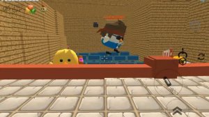 Кукальный спиктакль в чикен ган #чг #камень #таблетка #?