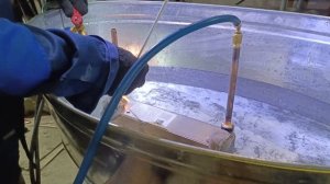 Паяем медь с нержавейкой специальным припоем