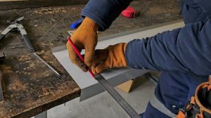 Как сделать откосы из металла своими руками