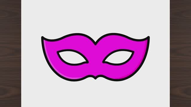 КАК РИСОВАТЬ КАРНАВАЛЬНУЮ МАСКУ смотреть онлайн