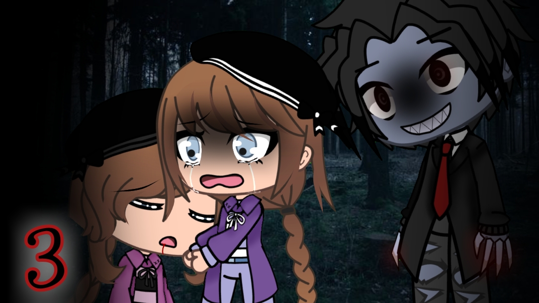 ●СТРАННЫЙ ЛЕС● (3 часть) [день 2/ день 3] {1 сезон} |гача|страшилка|страх|хоррор|игра|странный|лес|