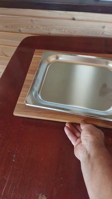 Крутая разделочная доска и подставка под ножи. смотреть онлайн