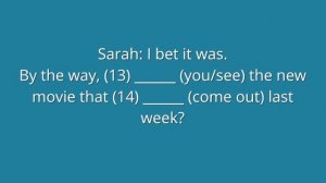 Present Perfect или Past Simple? Тест по грамматике.