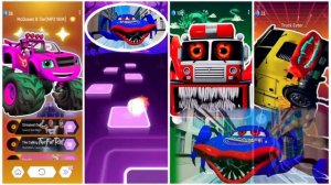 Молния Маккуин против Маккуина Пожиратель красного против пожирателя пожарной машины