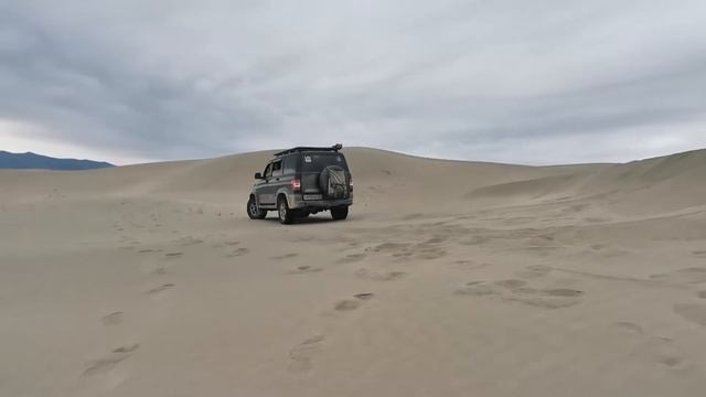 УАЗ патриот в песках Тывы
