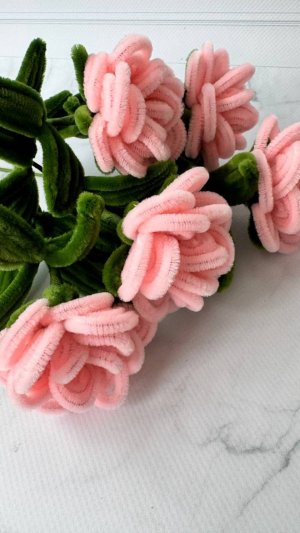 РОЗЫ ИЗ СИНЕЛЬНОЙ ПРОВОЛОКИ