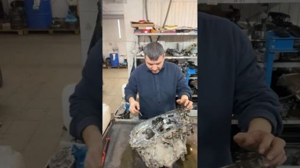 Митсубиси Аутлендер разбираем вариатор #automobile #автомо