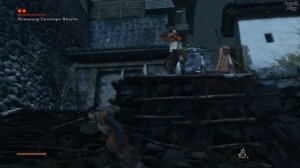 Sekiro Shadows Die Twice, начало. Резервуар Асина, мини-босс коман