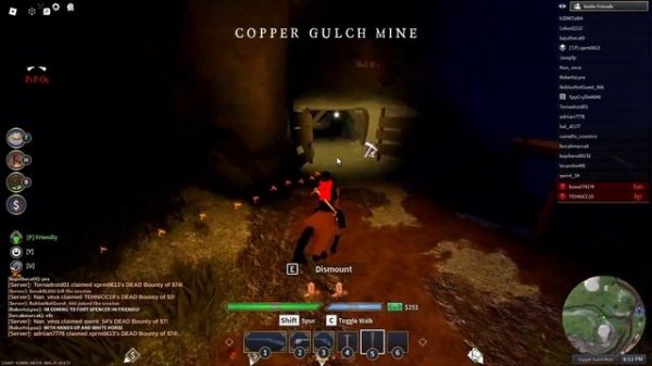 Краткий гайд для новичка по игре The Wild West в Roblox! Краткое