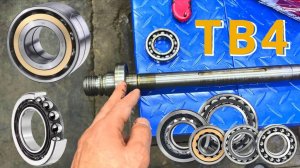 Замена подшипников шпинделя ТВ4 и прочее.