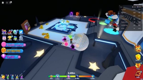 Новая игра Bubble Gum Simulator INFINITY