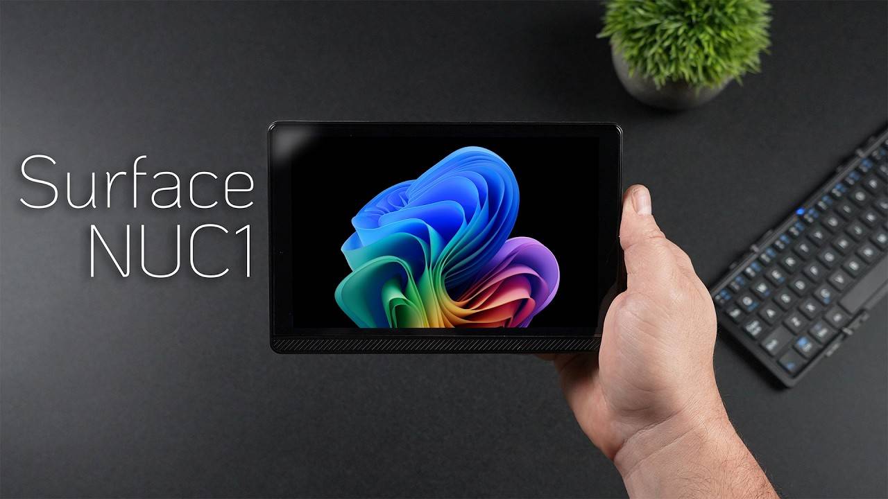 Surface NUC1 Puts Windows 11 In Your POCKET! смотреть онлайн