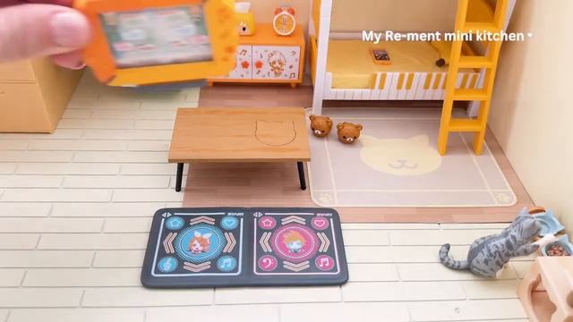 Miniature DESK installation ✨ASMR ✨Re-ment collection✨ смотреть онлайн