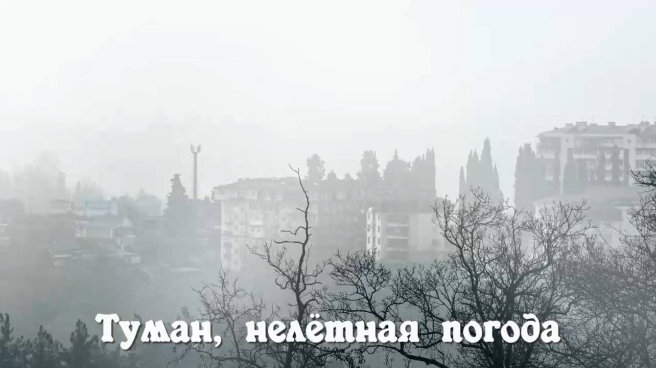 Туман, нелётная погода смотреть онлайн