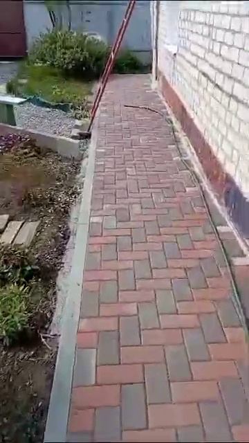 Отмостка вокруг частного дома из тротуарной плитки "к? смотреть онлайн