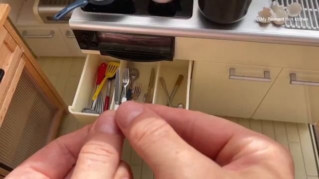 Best of Miniature Cooking Compilation Mini kitchen set Re-ment collection смотреть онлайн