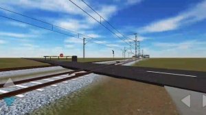 работаю дежурным по переезду в Indian train crossing 3D наконец то и произошла жёсткая ЖД катастроф