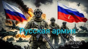 новая песня Русская армия от Baba Yaga