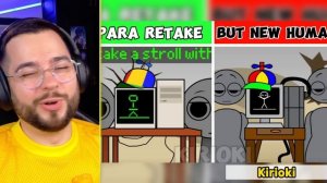 СПРУНКИ ParaSprunki RETAKE но НОВЫЕ ЛЮДИ ⚪ НОВЫЙ МОД Incredibox Sprunki