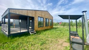 Дом 100 м2 с сауной на участке 8 соток 
( МО, г. Клин)