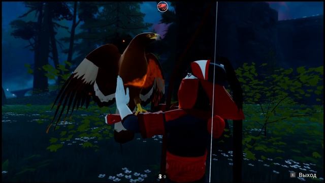 Играем в Pathless (1)