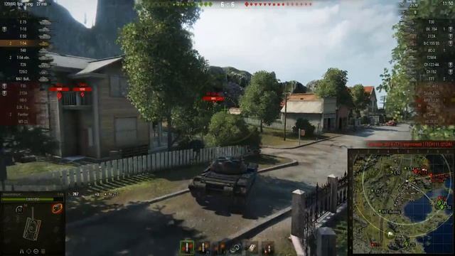 Т-54, Тихий берег, Стандартный бой