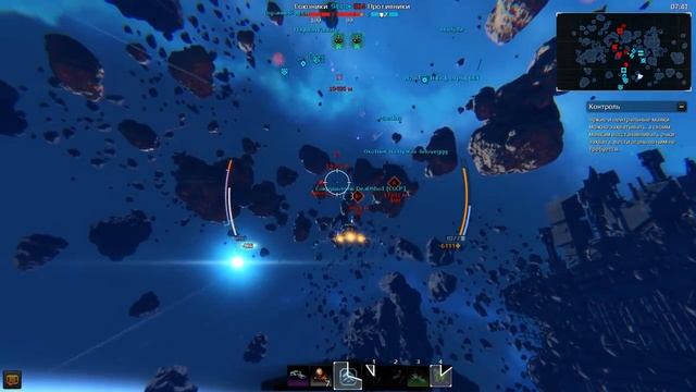 Играем в Star Conflict. PVP сессия. Позвали в новую корпорацию MARODER.