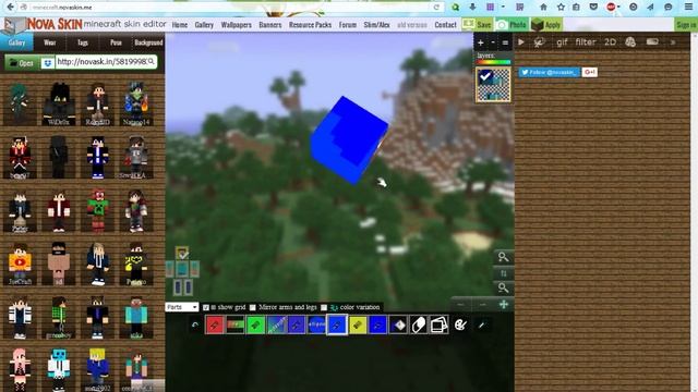 новый скин майнкрафт