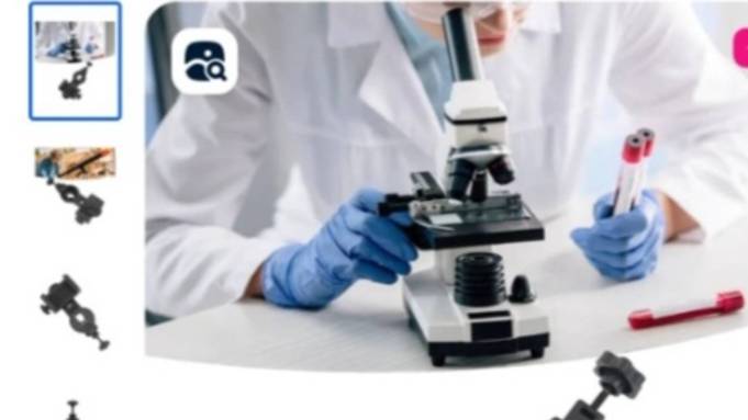 Оптическая микрофотография. Простейший держатель для мобильника на микроскоп смотреть онлайн