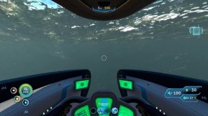 Встреча с Гаргантюа в subnautica:return of the ancient