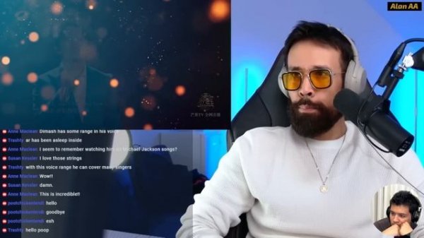 ЛУЧШАЯ РЕАКЦИЯ НА ДИМАША / Anthony: Adagio (Димаш реакция)