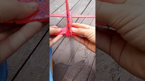 Как собрать самолётик из пенопласта.