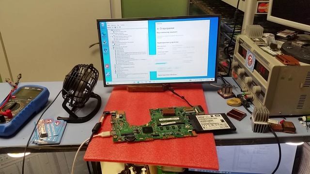 Матплата Asus S400CA заказ 19041- контрольный запуск. смотреть онлайн