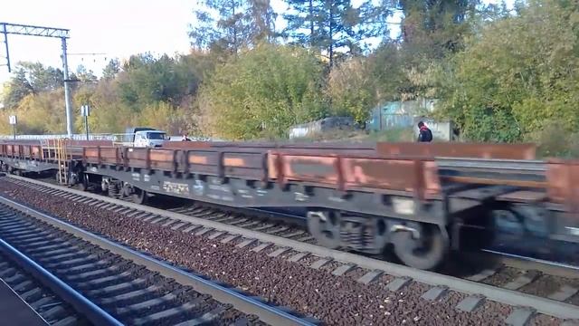 2тэ10мк с хоз поездом и тэм18д-110 на хвосте смотреть онлайн