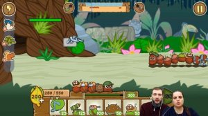 БолтушкА и ПРоХоДиМеЦ Купили новых ГУСЕНИЦ! #250 - игра Б