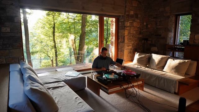 Golden Hourwith Ambient And Chillout Vinyl Sounds At Dom Nad Źródłami