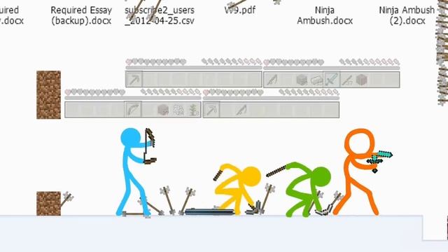 Анимация против Minecraft (6 часть) @alanbecker @Litvordnik