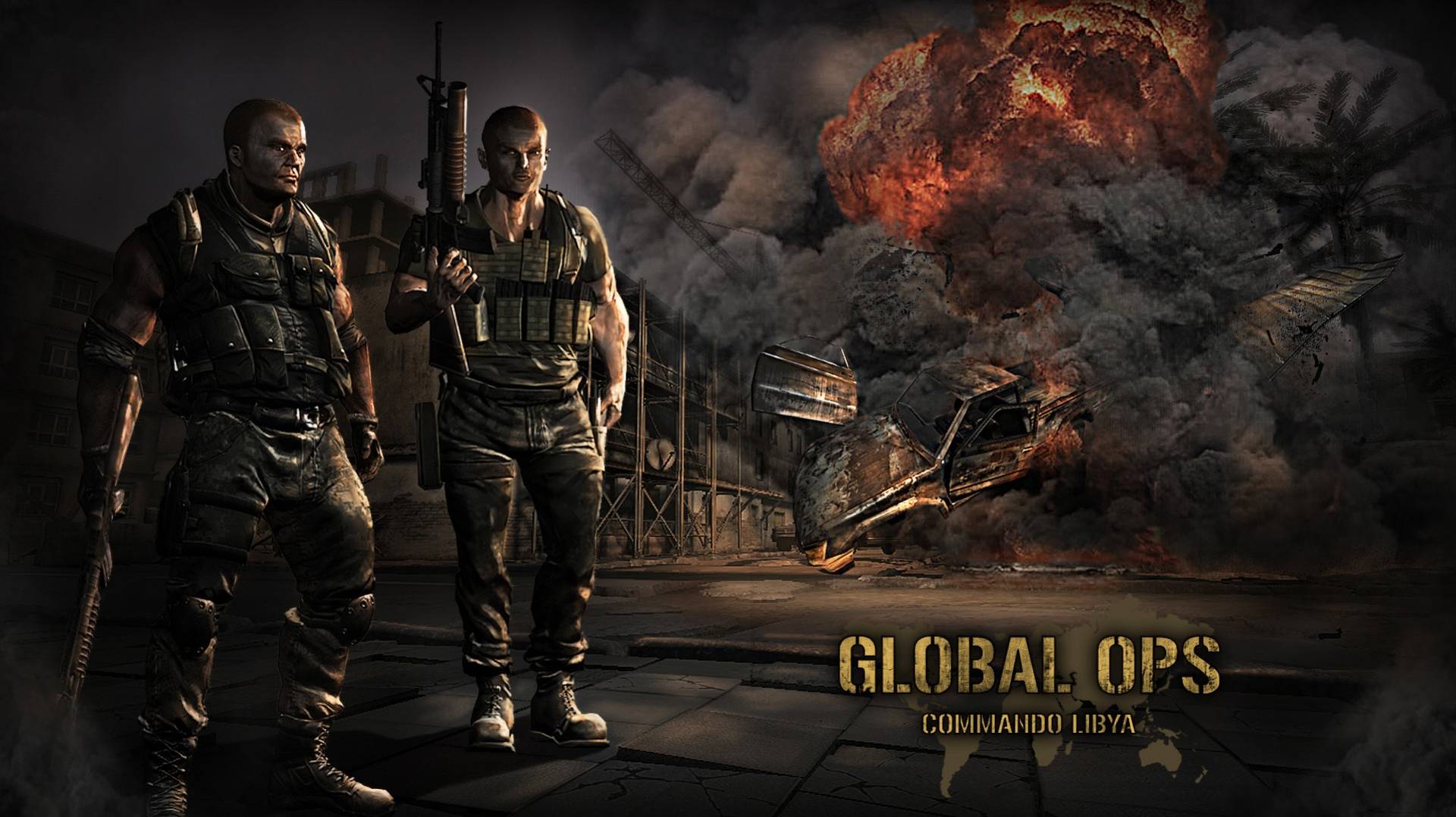 ЗАВОД В ЛЕСУ Global Ops Commando Libya
