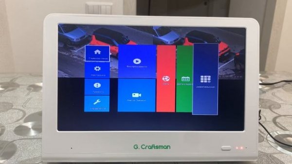 POE ВИДЕОРЕГИСТРАТОР С МОНИТОРОМ ОТ G Craftsman
