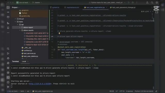 Подключаем Allure report | Автоматизация на python №10 смотреть онлайн