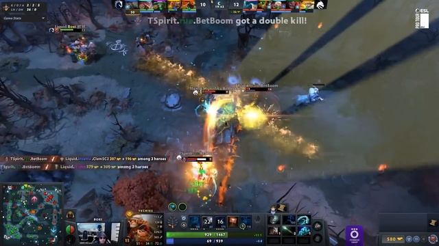 Team Liquid vs Team Spirit - Лучшие моменты - DreamLeague Season 24 - Group Stage 2 смотреть онлайн