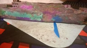 титаник из пластилина