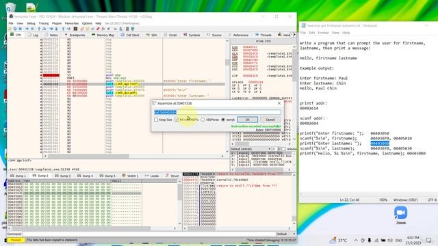 31 - Exercise Get Firstname Lastname