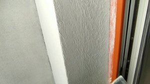 Простая отделка холодного балкона.