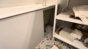 Как сделать экран для ванны из панелей ПВХ